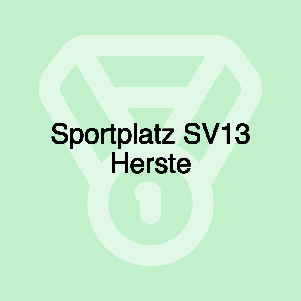 Sportplatz SV13 Herste