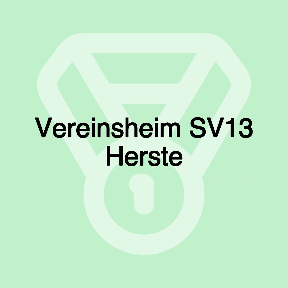 Vereinsheim SV13 Herste