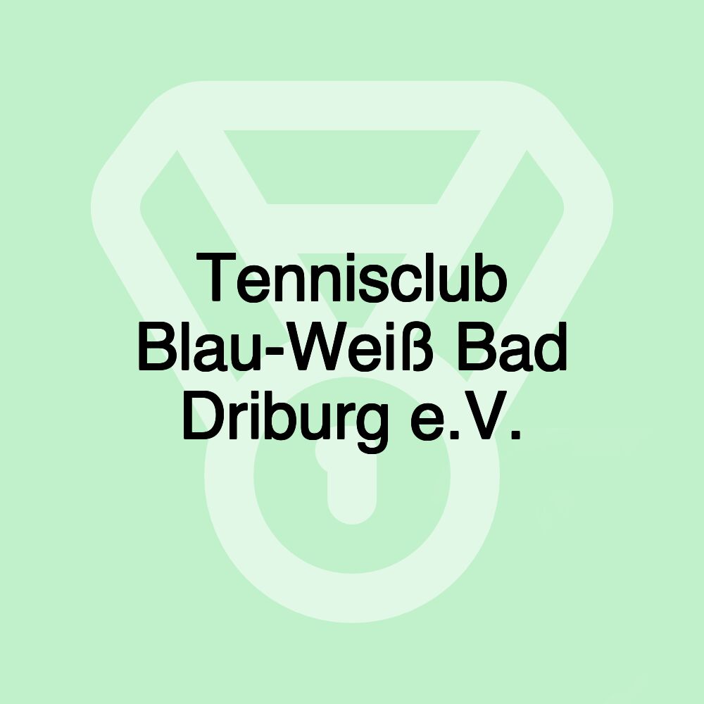 Tennisclub Blau-Weiß Bad Driburg e.V.