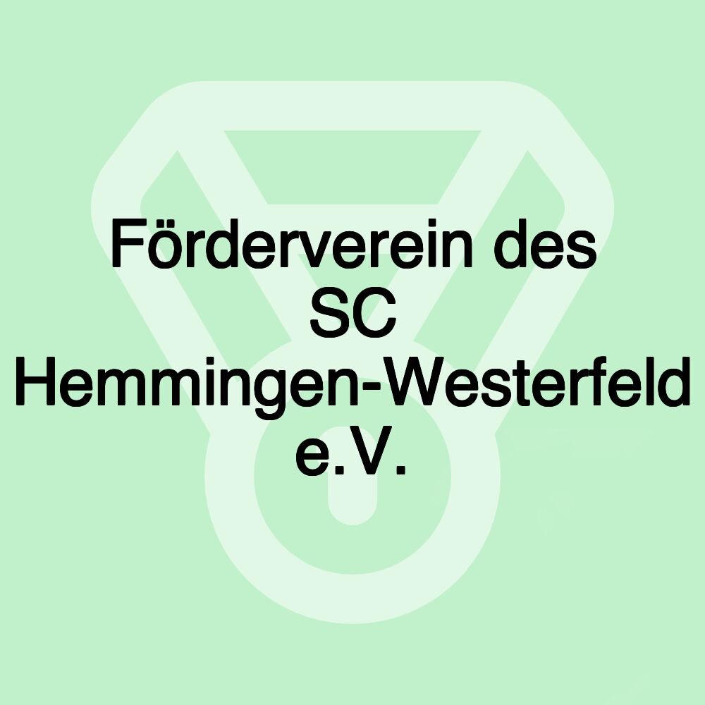 Förderverein des SC Hemmingen-Westerfeld e.V.