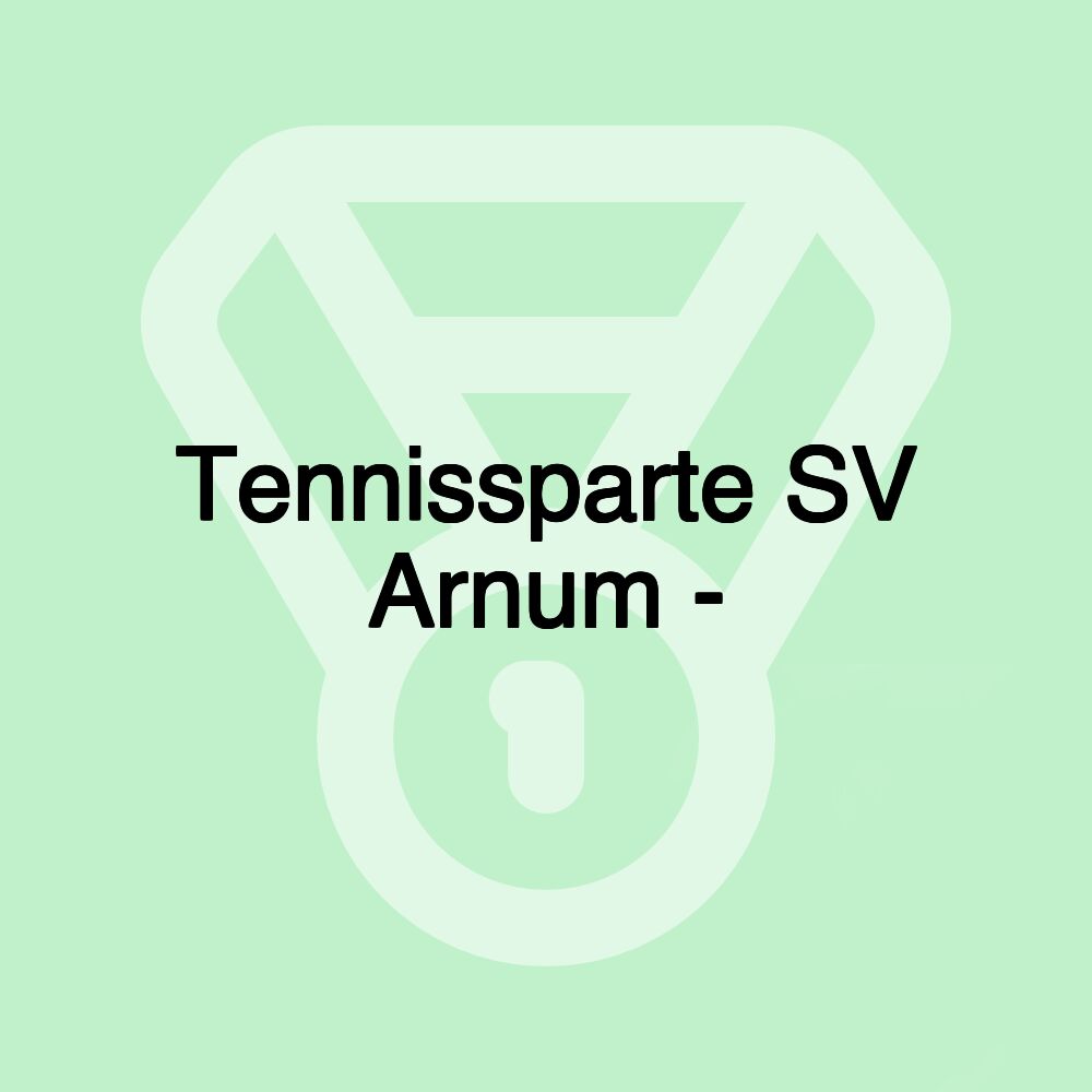 Tennissparte SV Arnum -