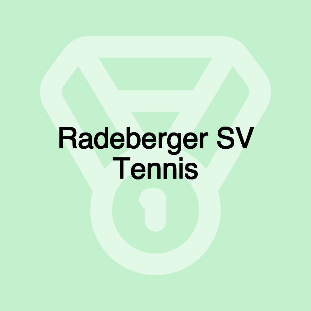 Radeberger SV Tennis