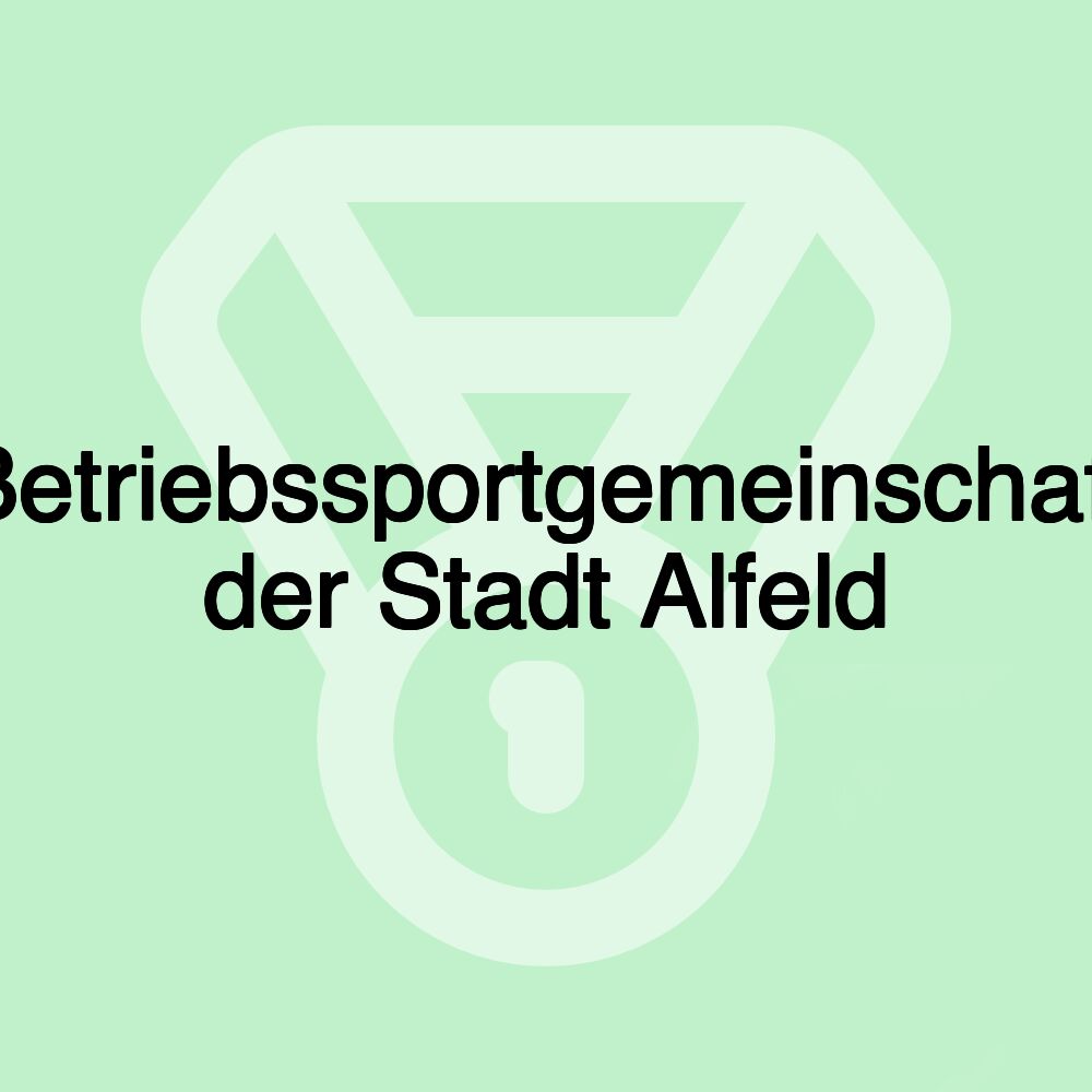 Betriebssportgemeinschaft der Stadt Alfeld