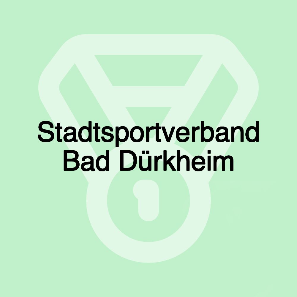 Stadtsportverband Bad Dürkheim