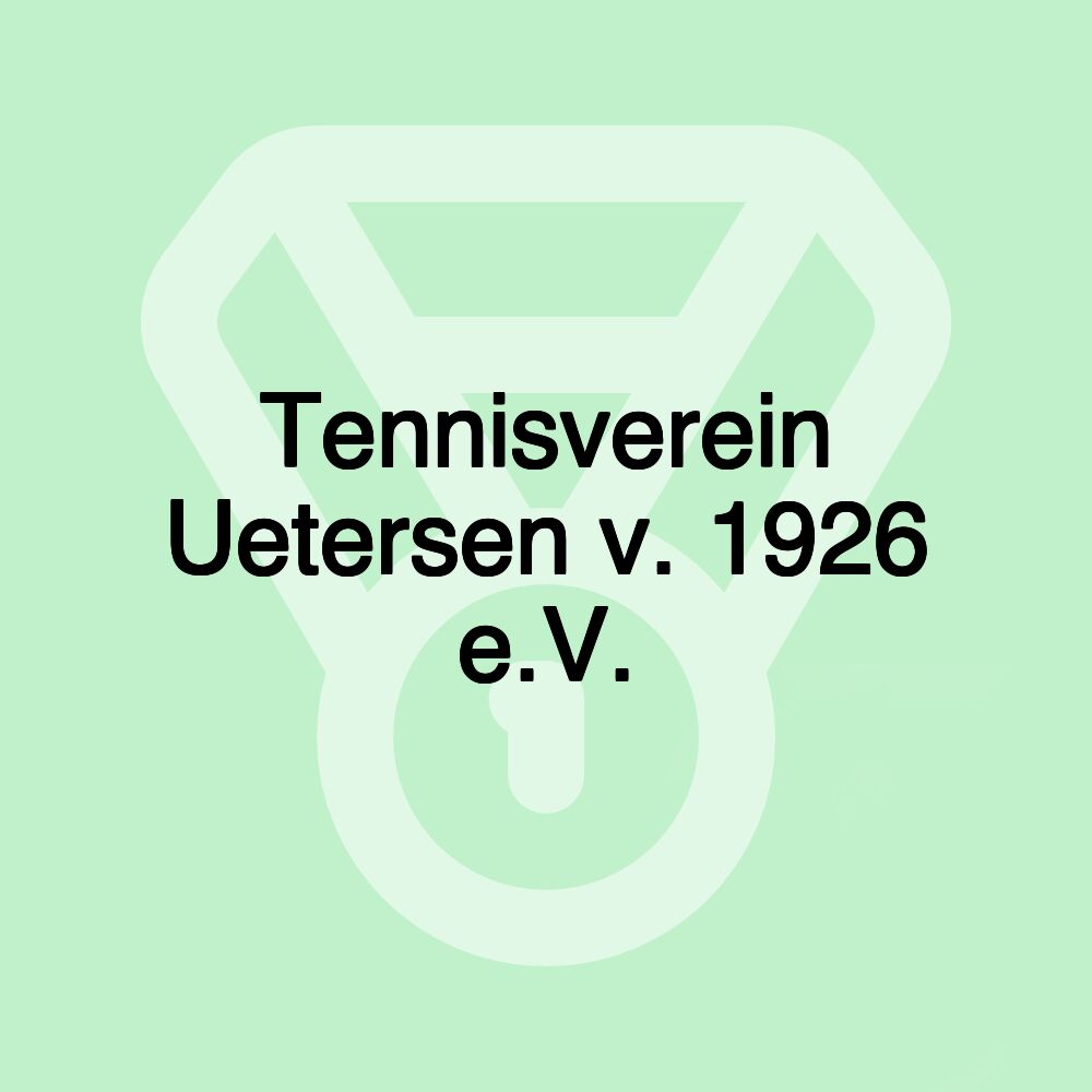 Tennisverein Uetersen v. 1926 e.V.