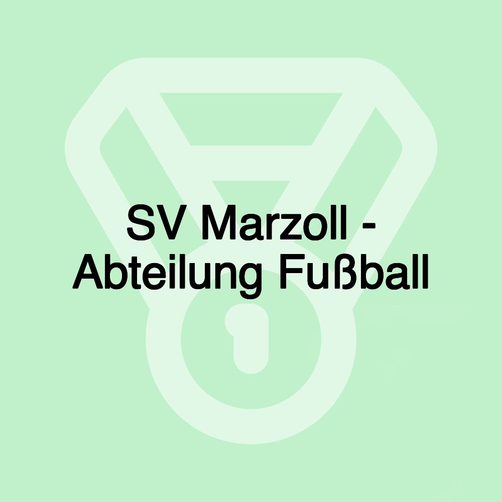 SV Marzoll - Abteilung Fußball