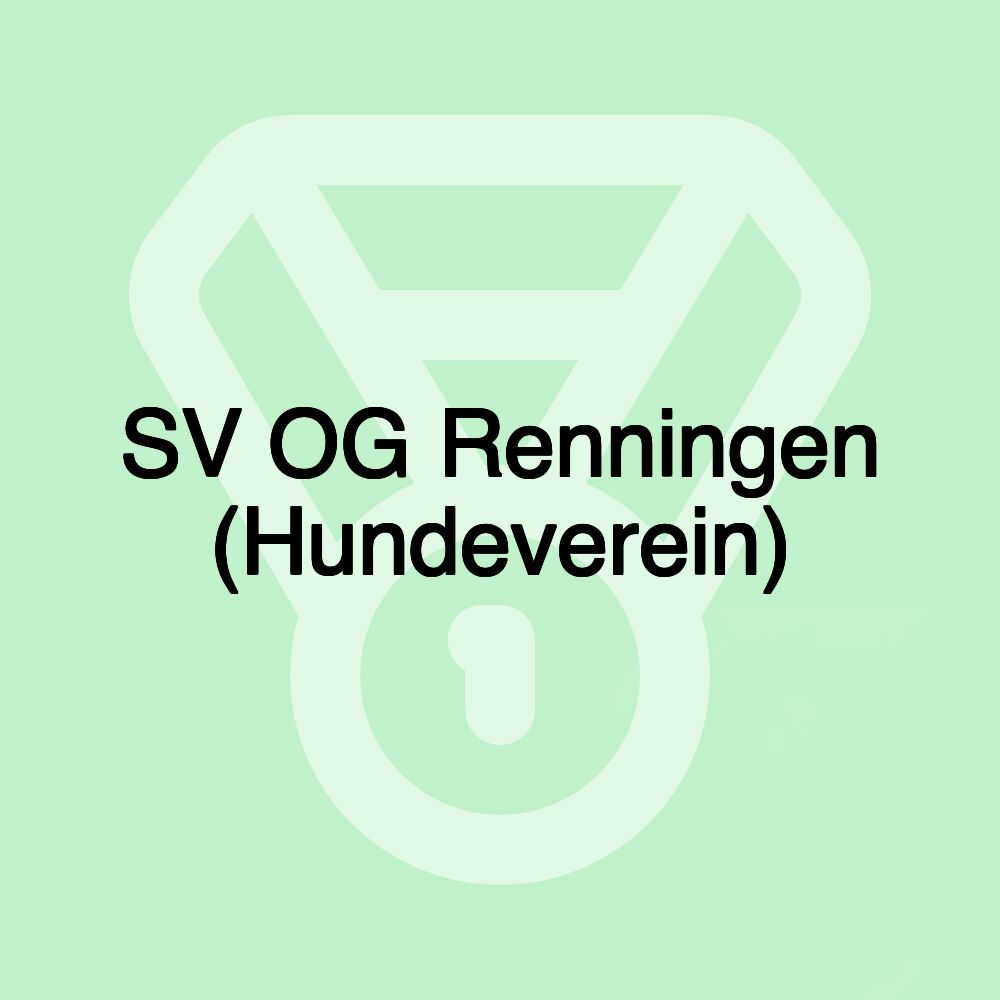 SV OG Renningen (Hundeverein)