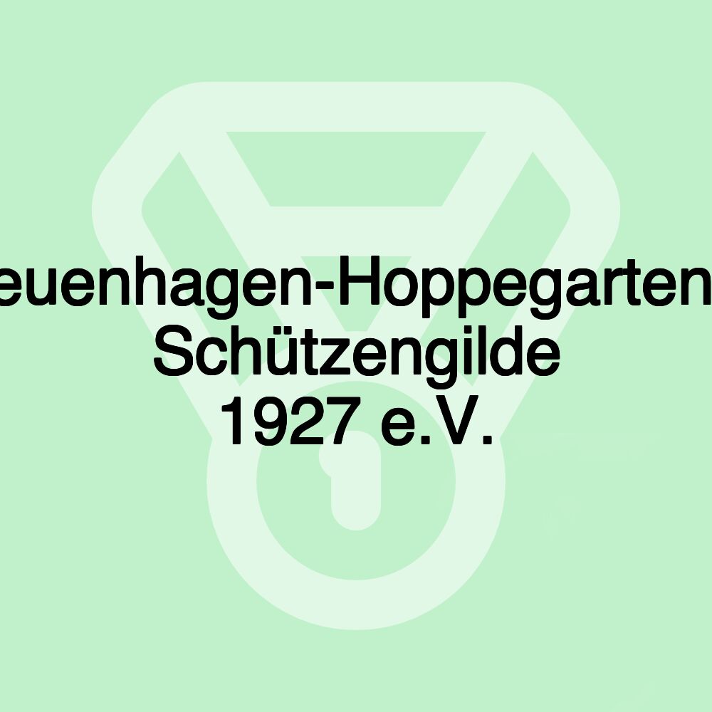 Neuenhagen-Hoppegartener Schützengilde 1927 e.V.