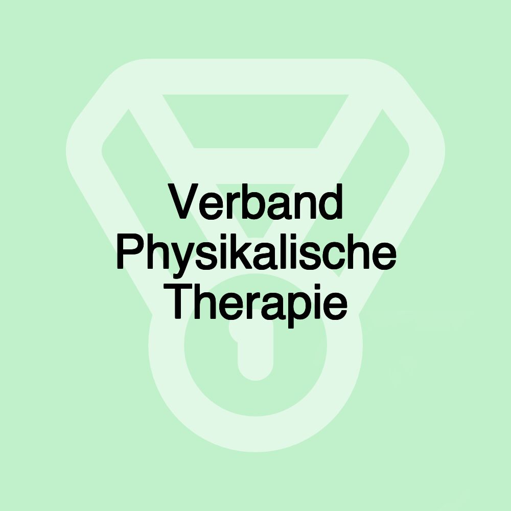 Verband Physikalische Therapie