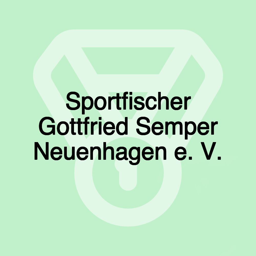 Sportfischer Gottfried Semper Neuenhagen e. V.