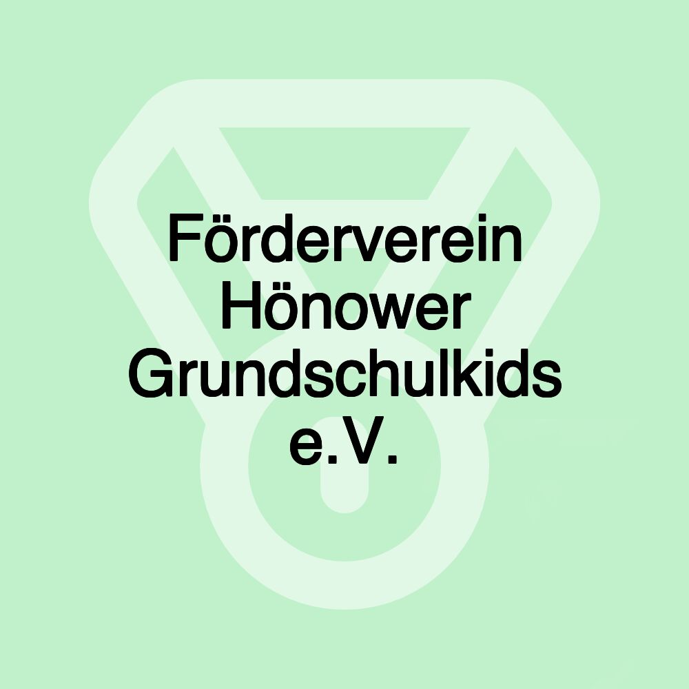 Förderverein Hönower Grundschulkids e.V.