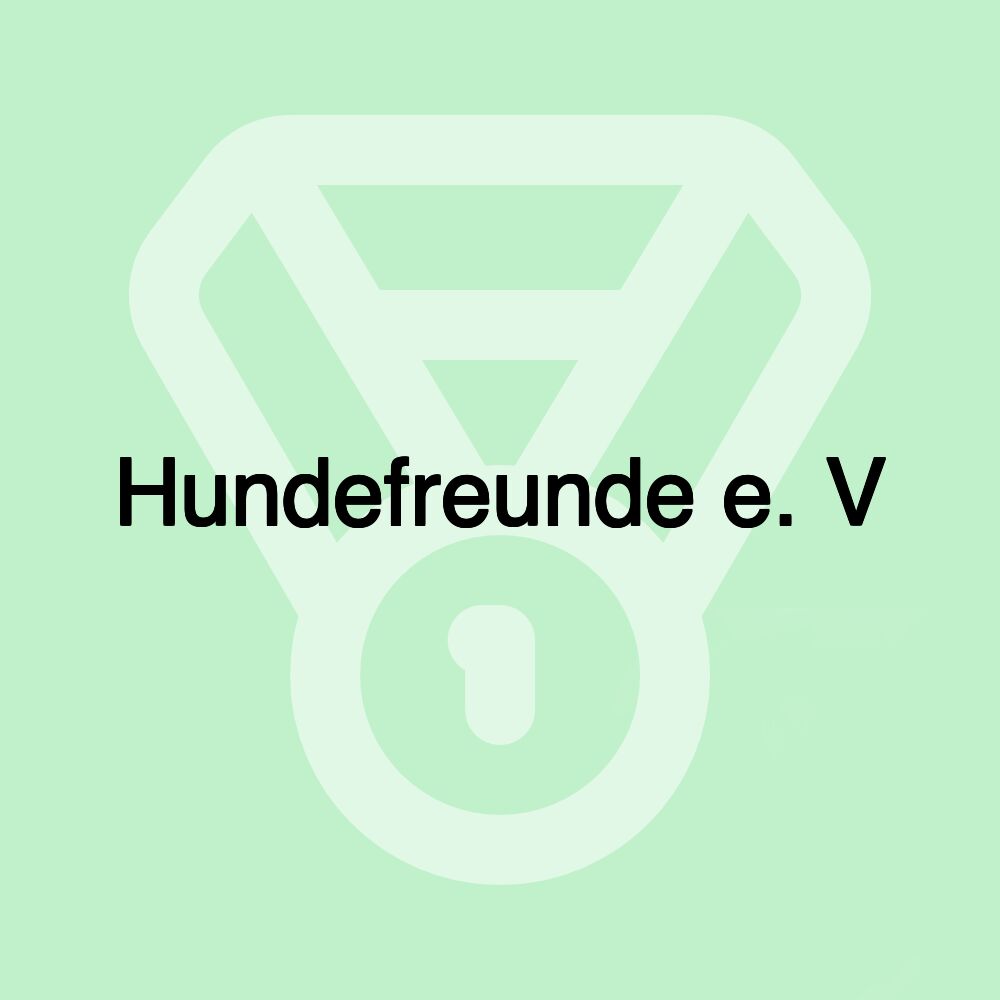 Hundefreunde e. V