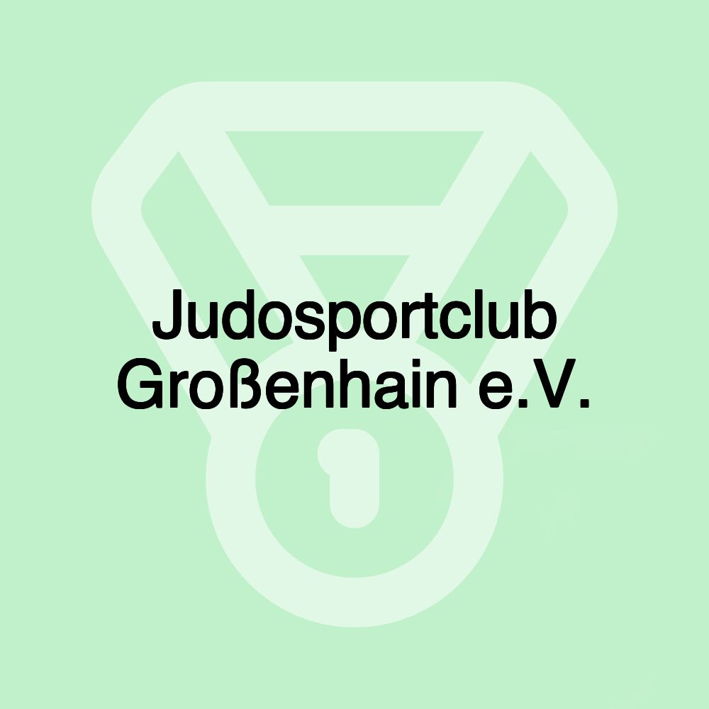 Judosportclub Großenhain e.V.