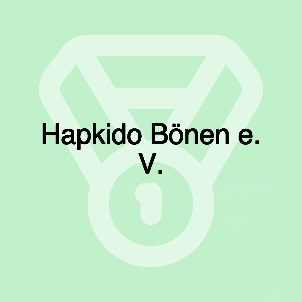 Hapkido Bönen e. V.