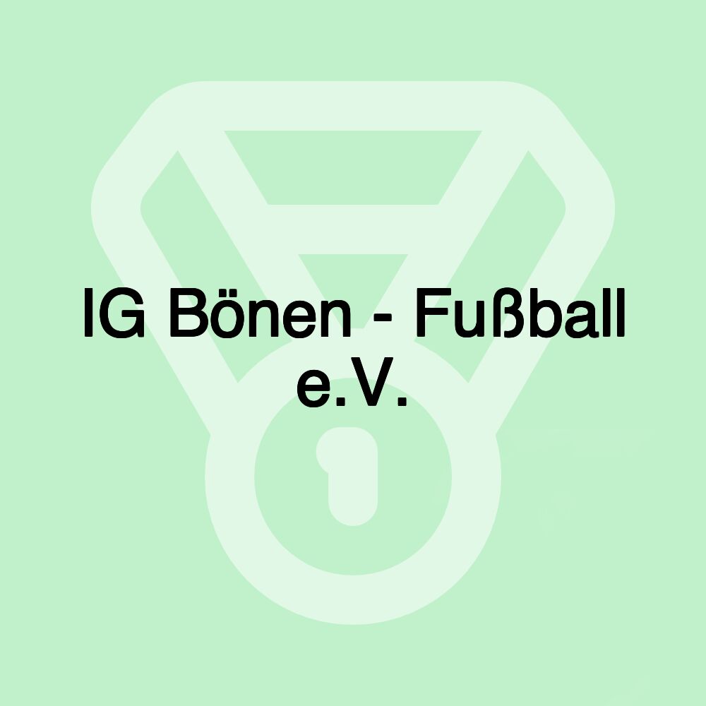 IG Bönen - Fußball e.V.