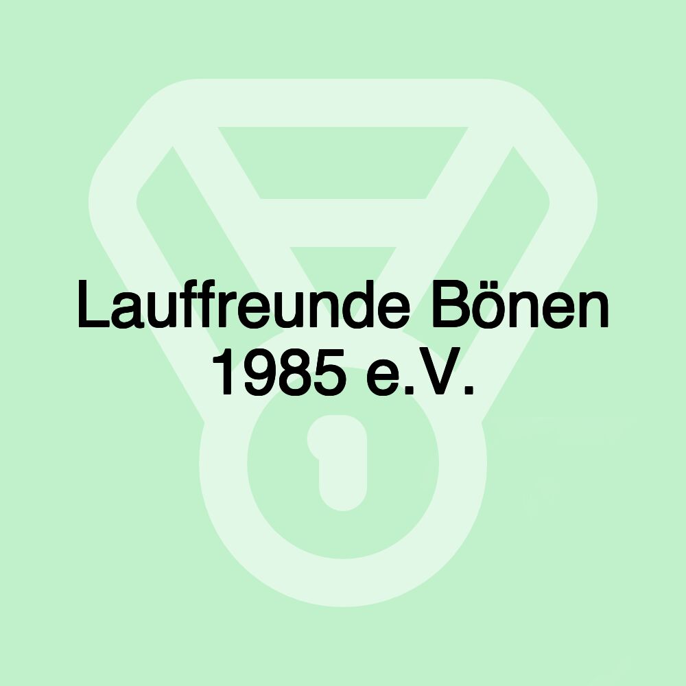 Lauffreunde Bönen 1985 e.V.