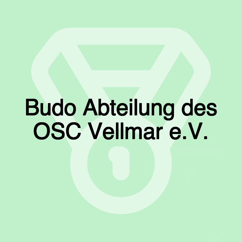 Budo Abteilung des OSC Vellmar e.V.