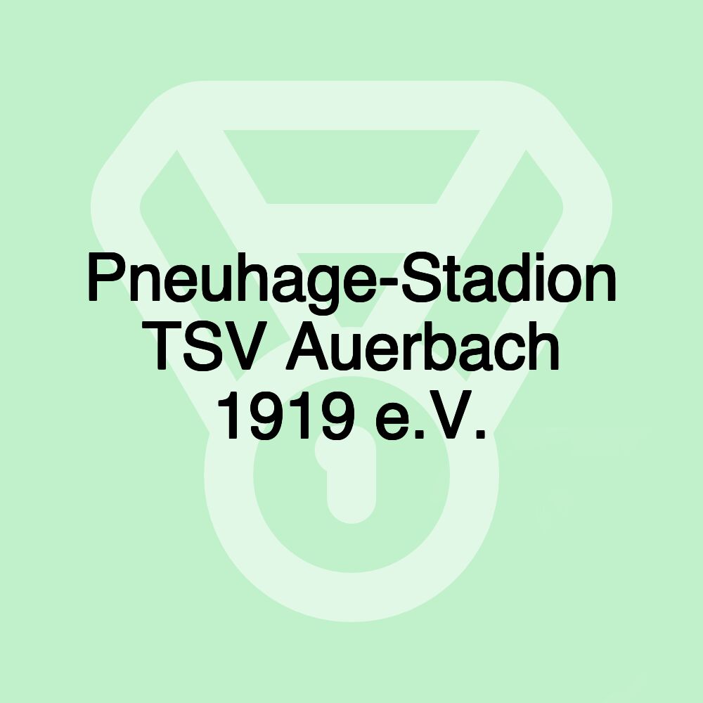 Pneuhage-Stadion TSV Auerbach 1919 e.V.