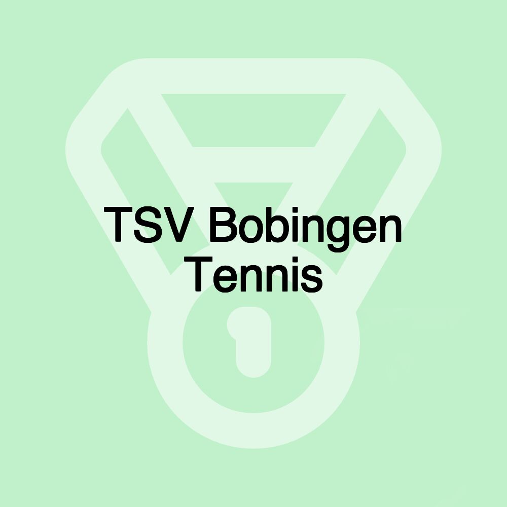 TSV Bobingen Tennis