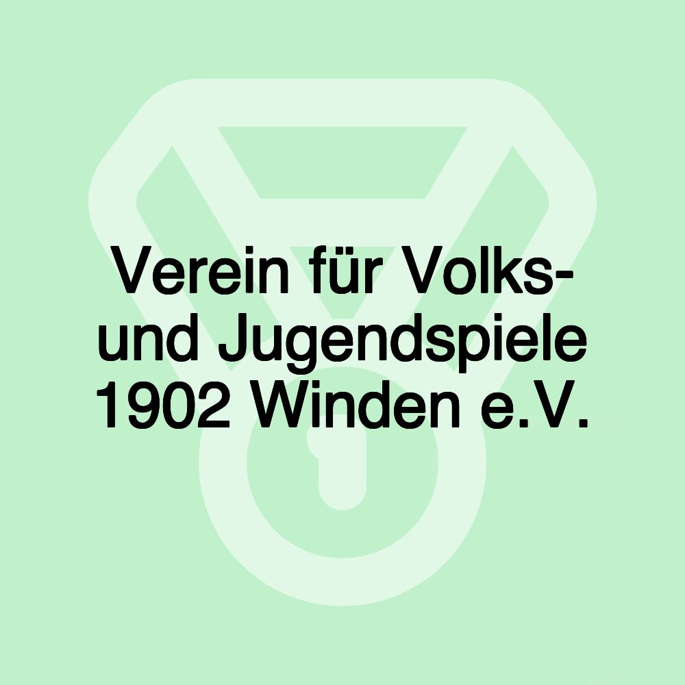 Verein für Volks- und Jugendspiele 1902 Winden e.V.