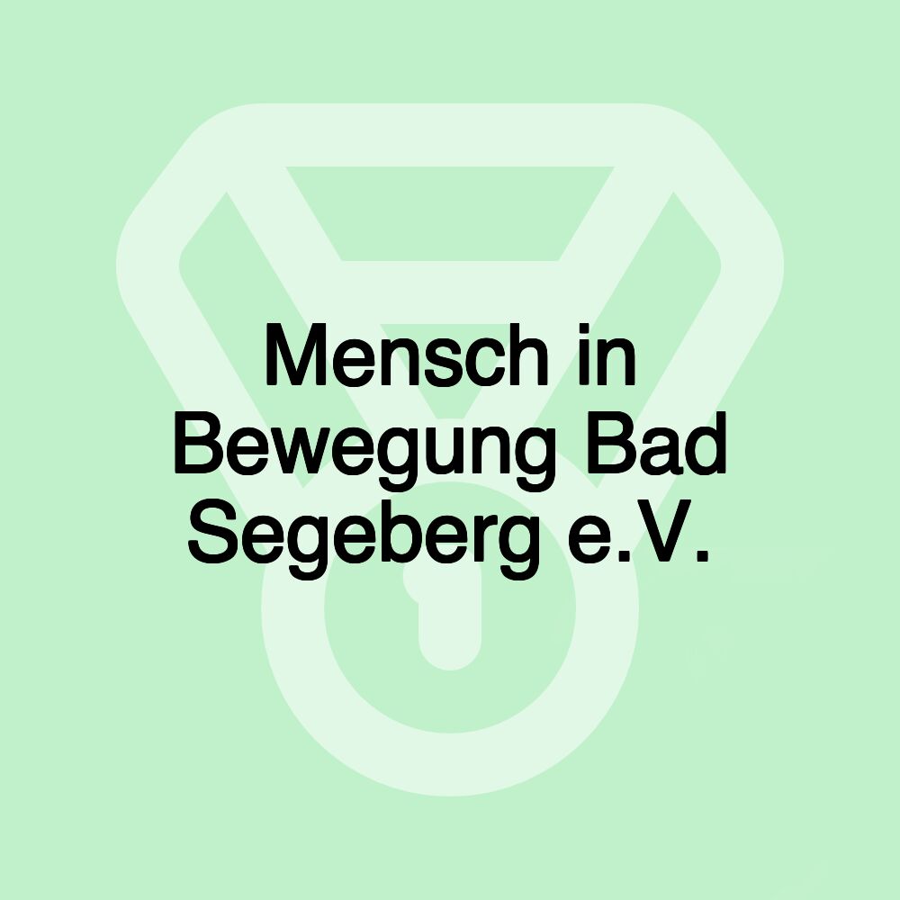 Mensch in Bewegung Bad Segeberg e.V.