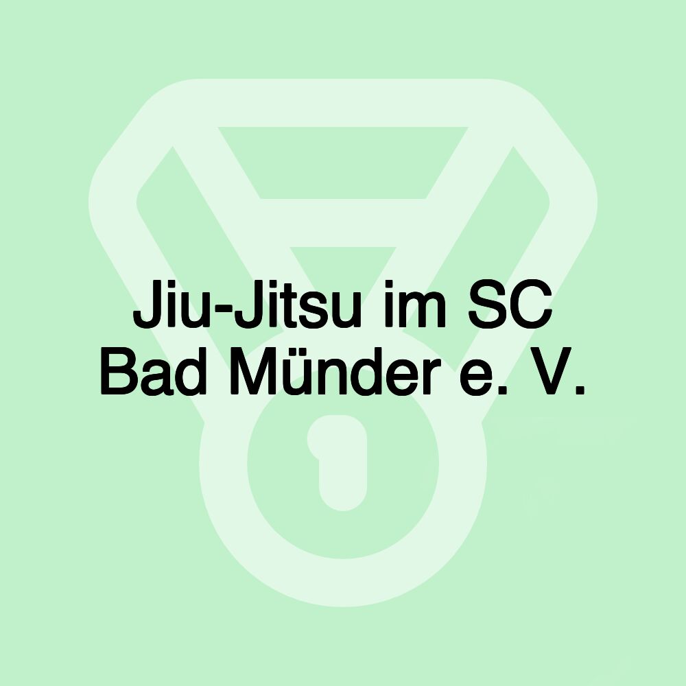 Jiu-Jitsu im SC Bad Münder e. V.