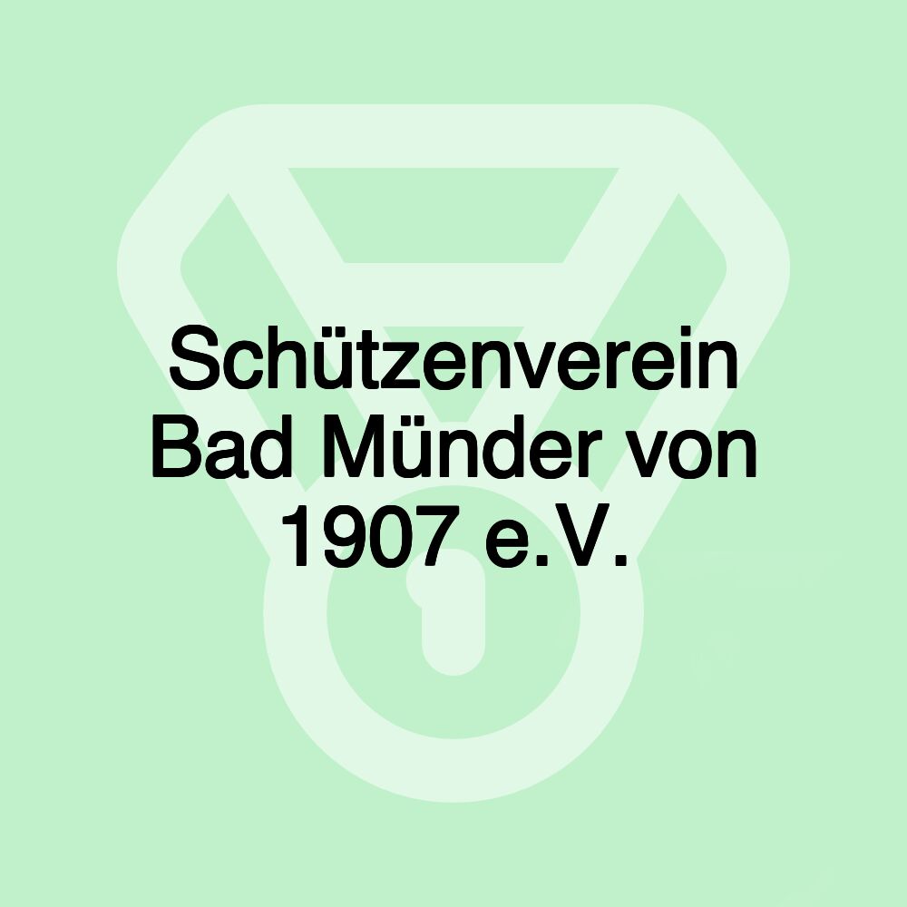 Schützenverein Bad Münder von 1907 e.V.