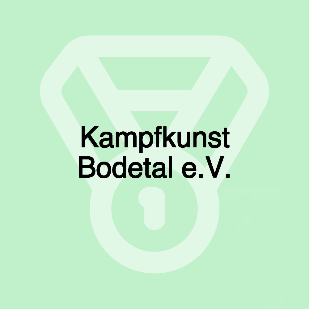 Kampfkunst Bodetal e.V.