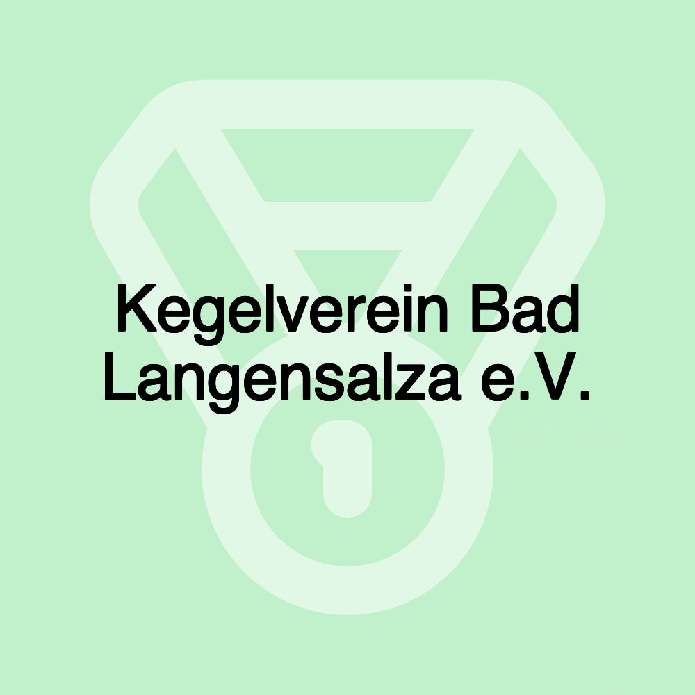 Kegelverein Bad Langensalza e.V.