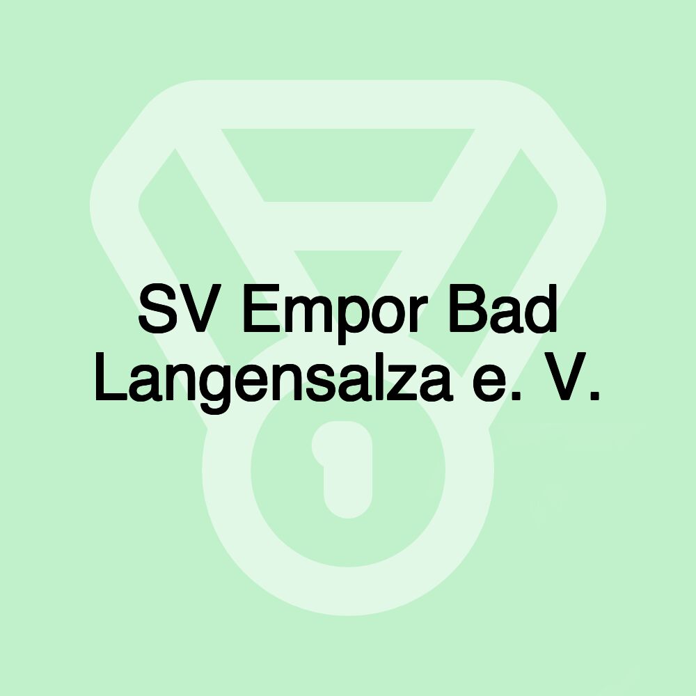 SV Empor Bad Langensalza e. V.