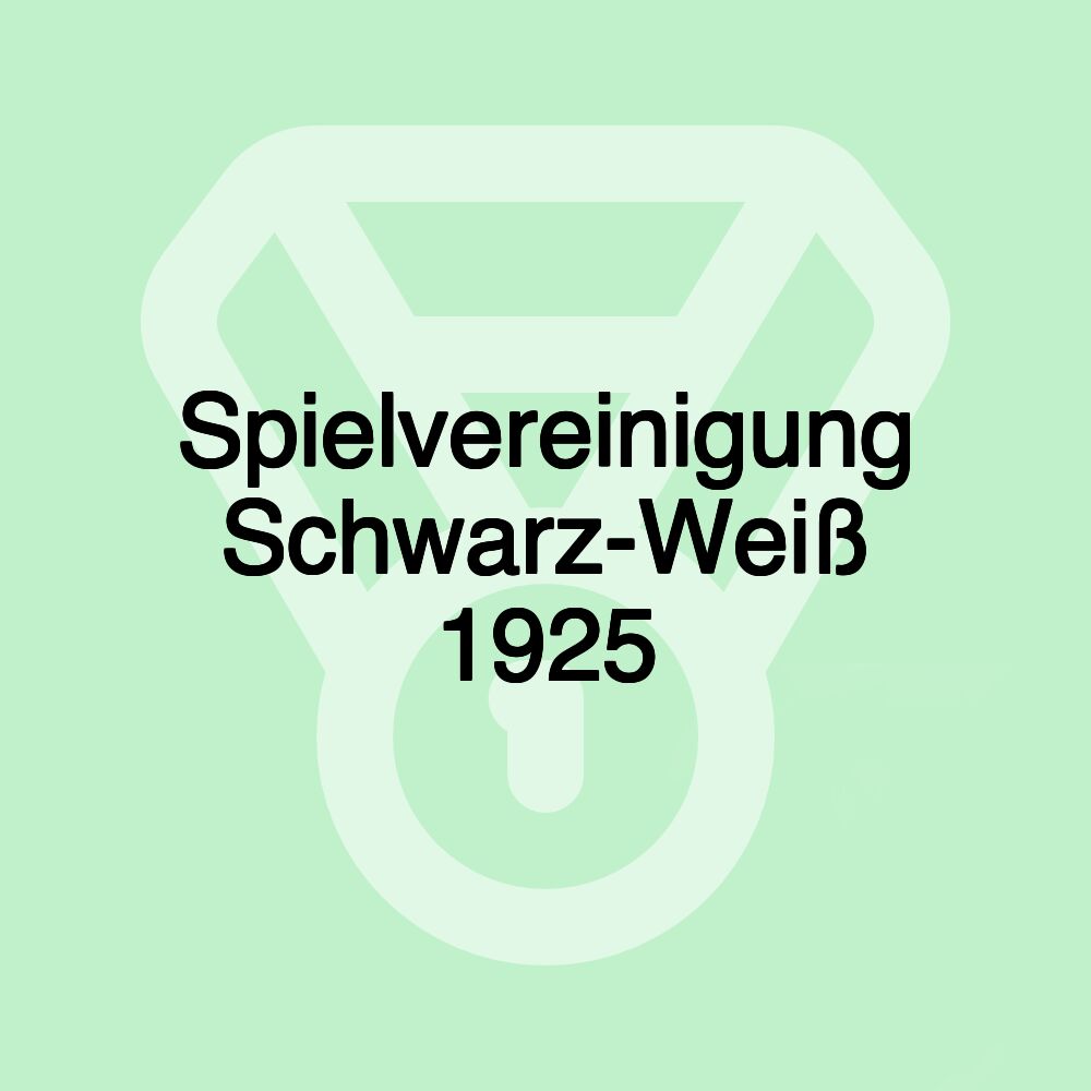 Spielvereinigung Schwarz-Weiß 1925