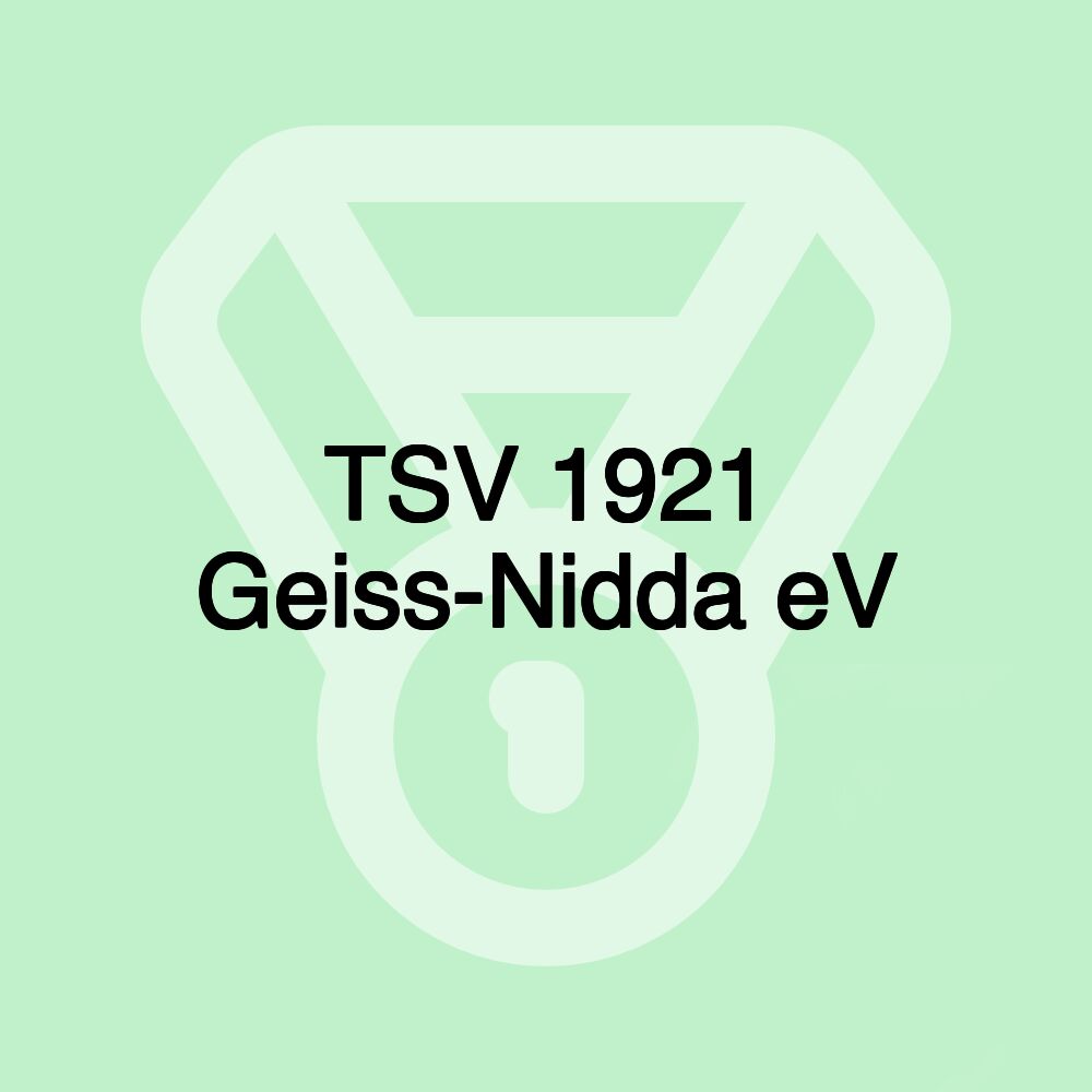 TSV 1921 Geiss-Nidda eV