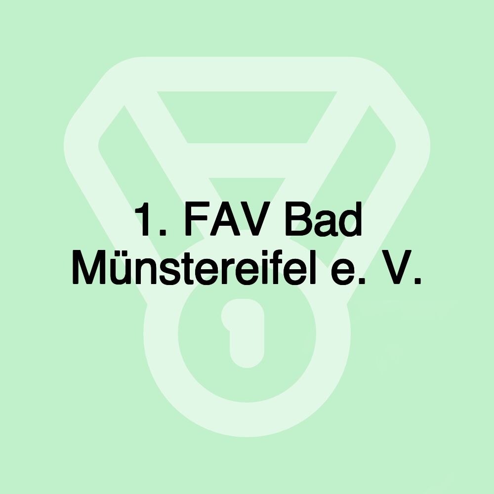 1. FAV Bad Münstereifel e. V.