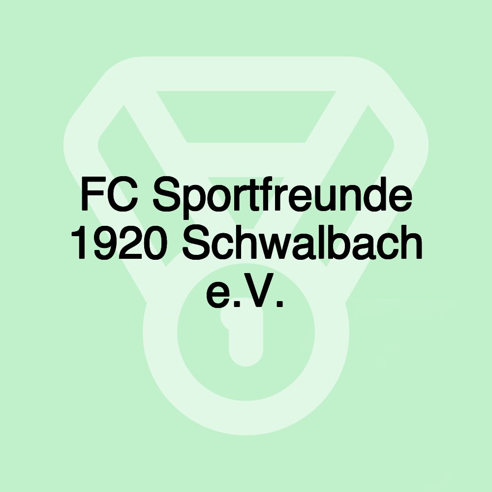 FC Sportfreunde 1920 Schwalbach e.V.