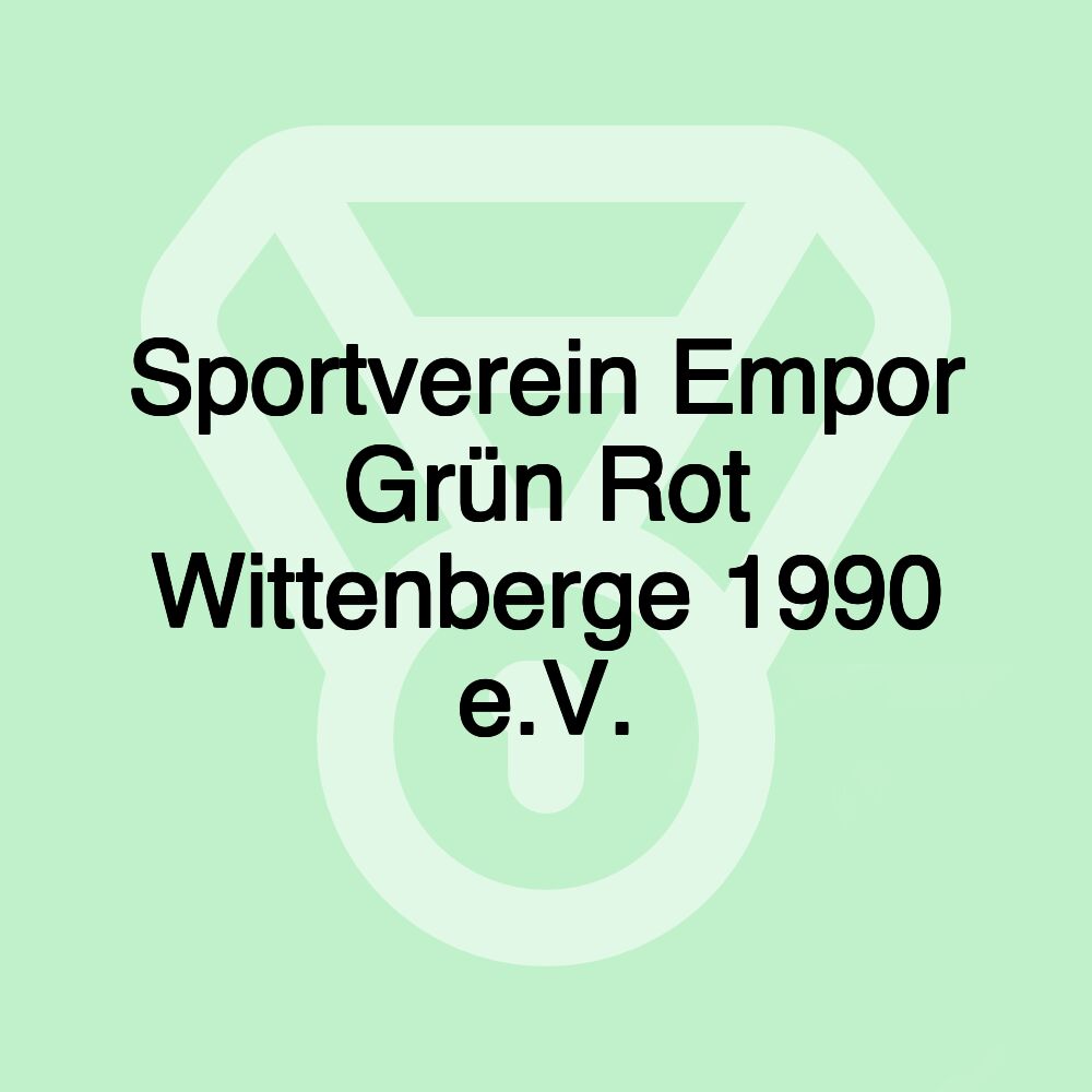 Sportverein Empor Grün Rot Wittenberge 1990 e.V.