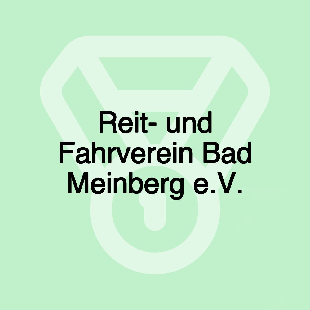 Reit- und Fahrverein Bad Meinberg e.V.