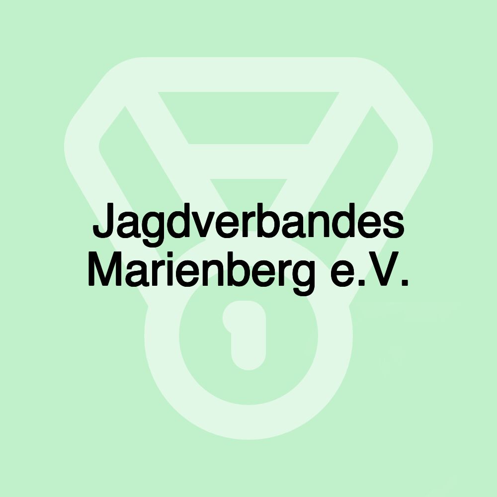 Jagdverbandes Marienberg e.V.