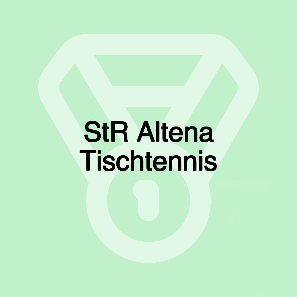 StR Altena Tischtennis