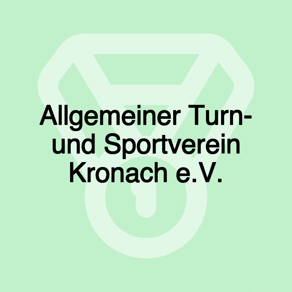 Allgemeiner Turn- und Sportverein Kronach e.V.