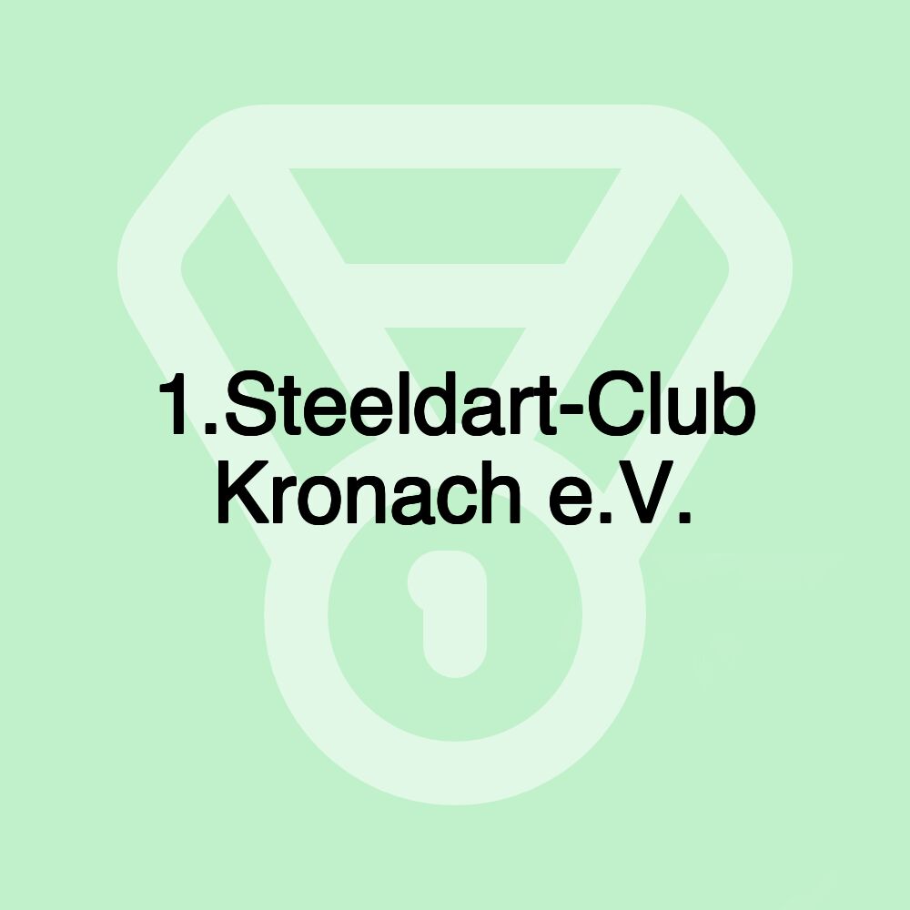 1.Steeldart-Club Kronach e.V.