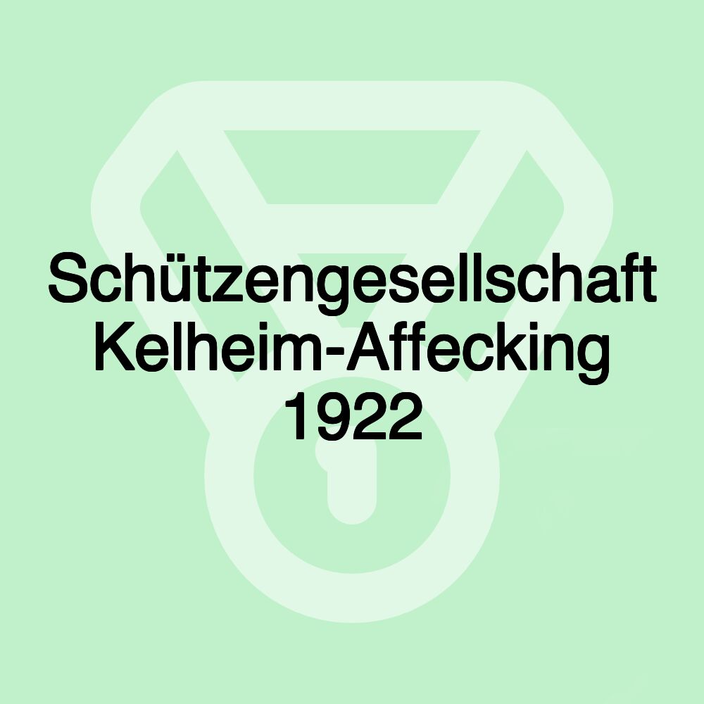 Schützengesellschaft Kelheim-Affecking 1922