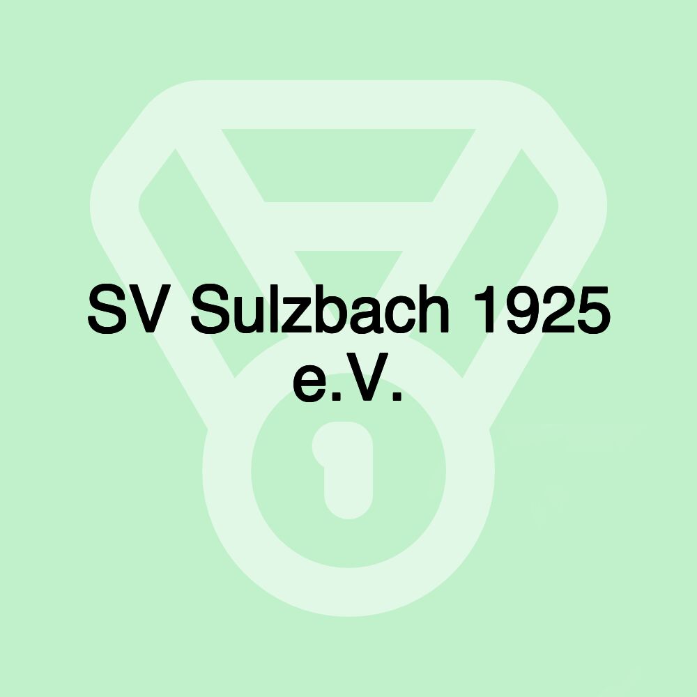 SV Sulzbach 1925 e.V.