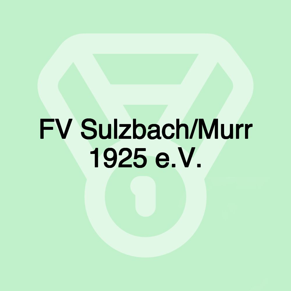 FV Sulzbach/Murr 1925 e.V.