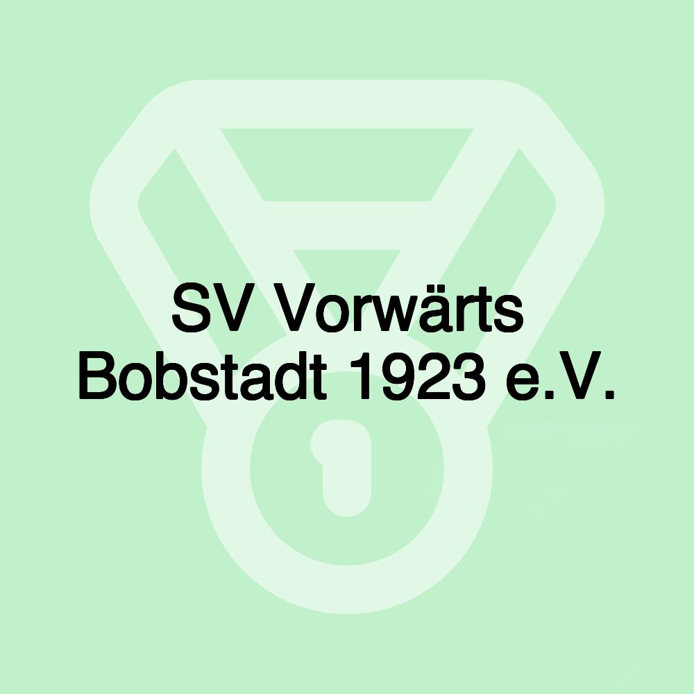 SV Vorwärts Bobstadt 1923 e.V.