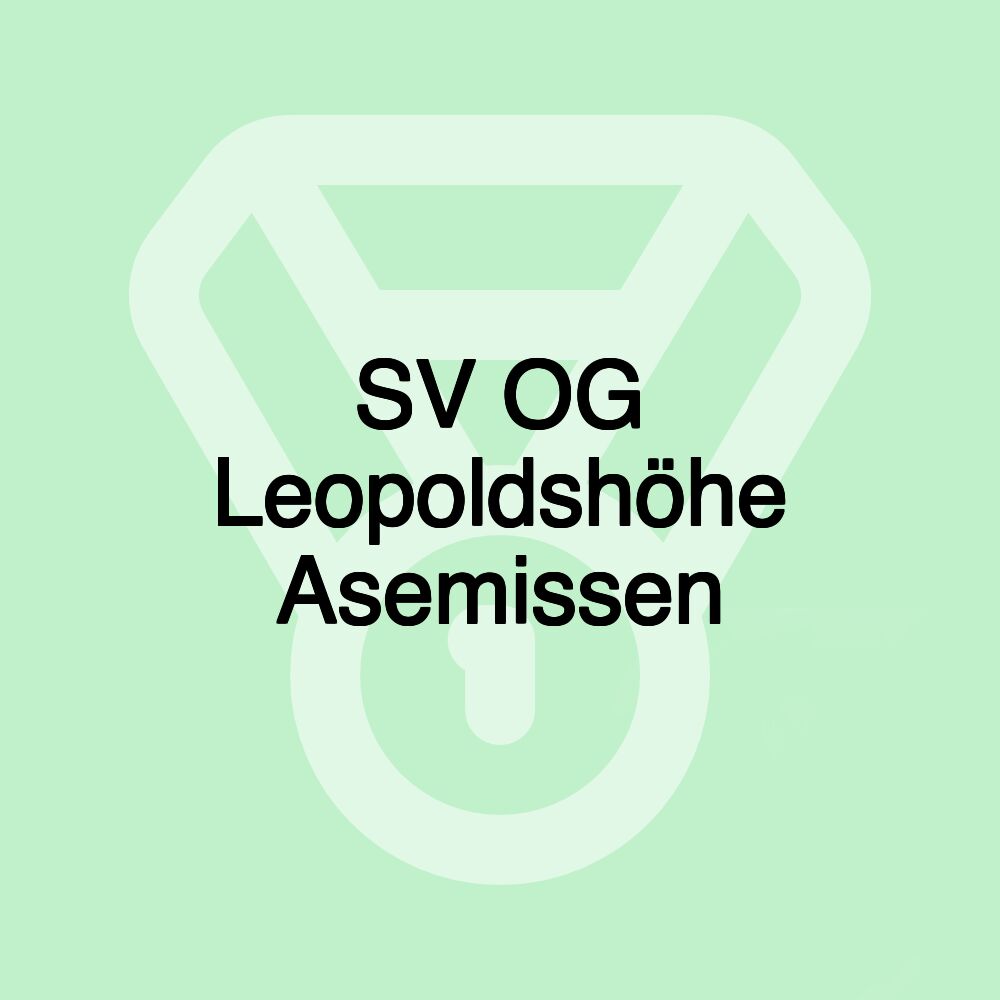 SV OG Leopoldshöhe Asemissen