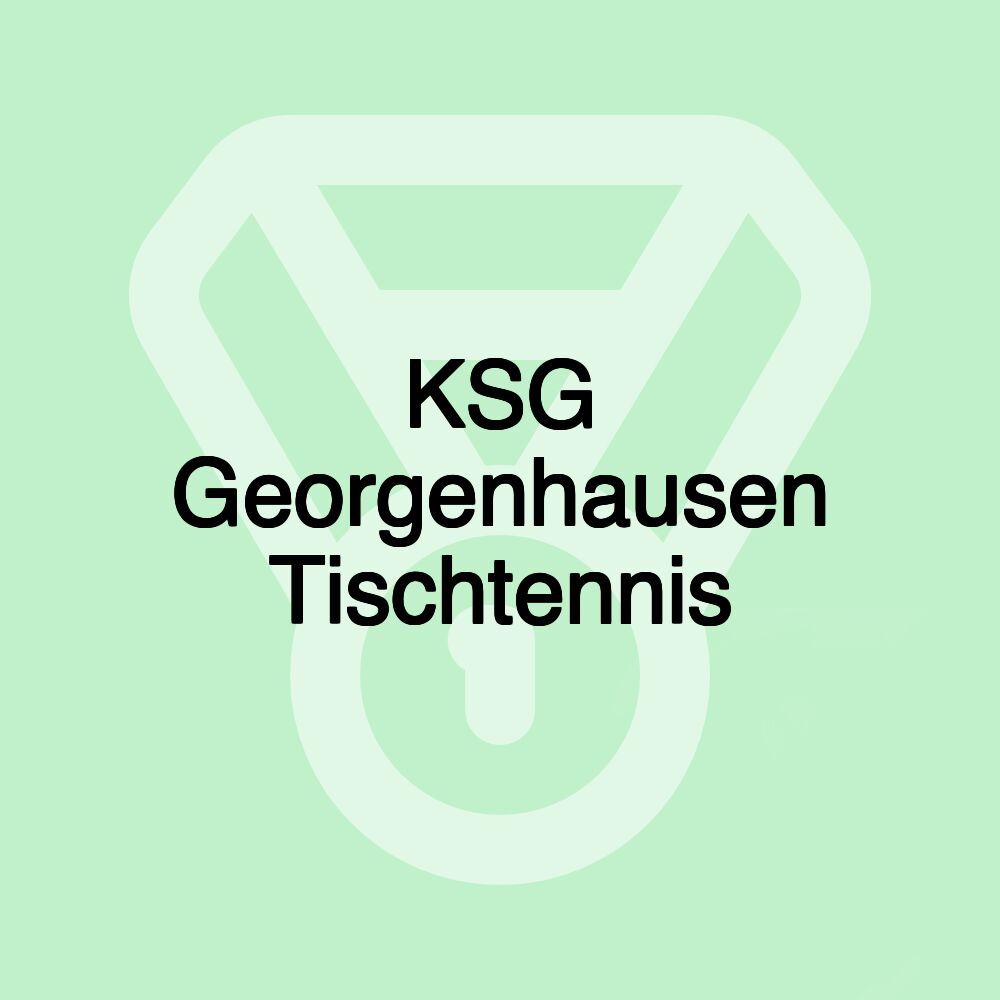 KSG Georgenhausen Tischtennis