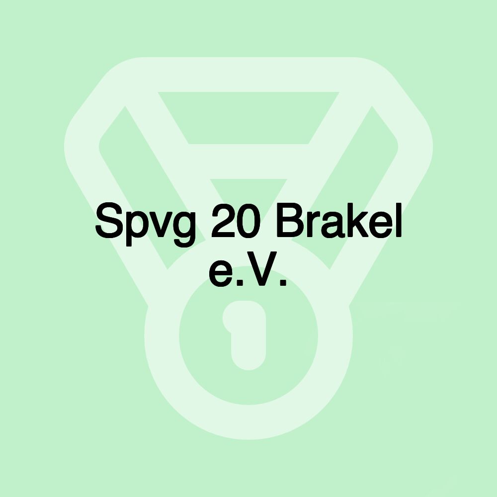 Spvg 20 Brakel e.V.