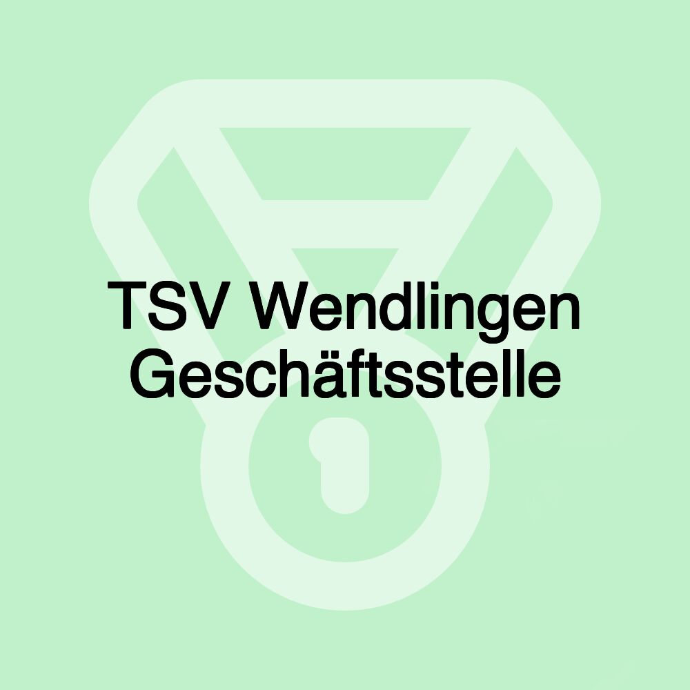 TSV Wendlingen Geschäftsstelle