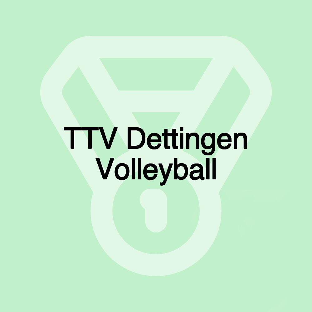 TTV Dettingen Volleyball