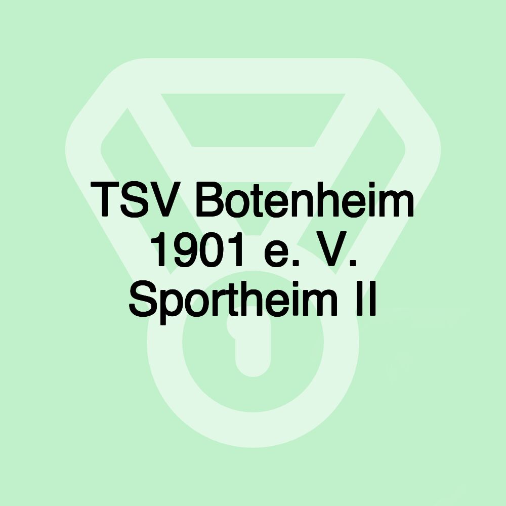 TSV Botenheim 1901 e. V. Sportheim II